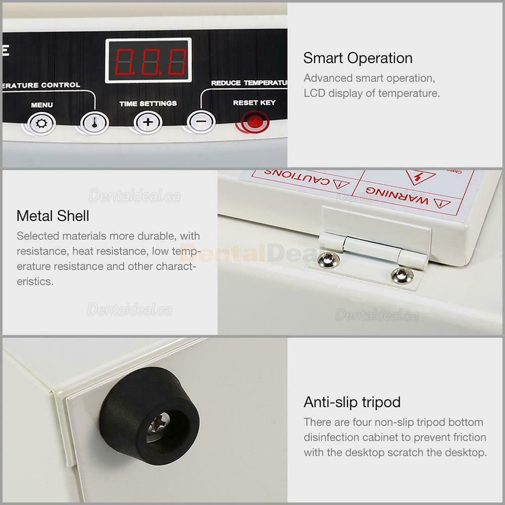 NOVA&reg; KH-360B Dental Dry Heat Sterilizer Medical Vet Tattoo with Digital Display Control